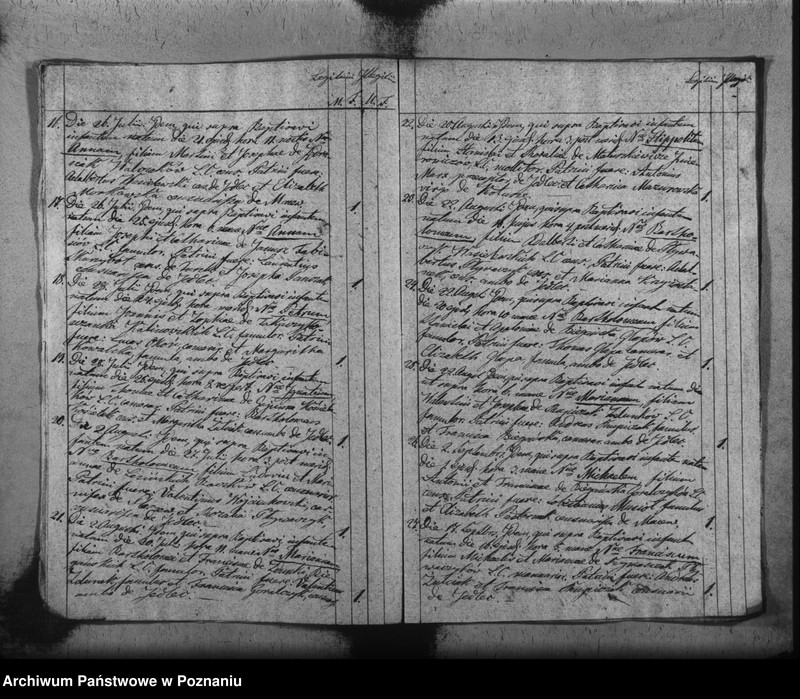 Obraz 5 z jednostki "Duplikat baptisatorum, copulatorum, mortuorum"