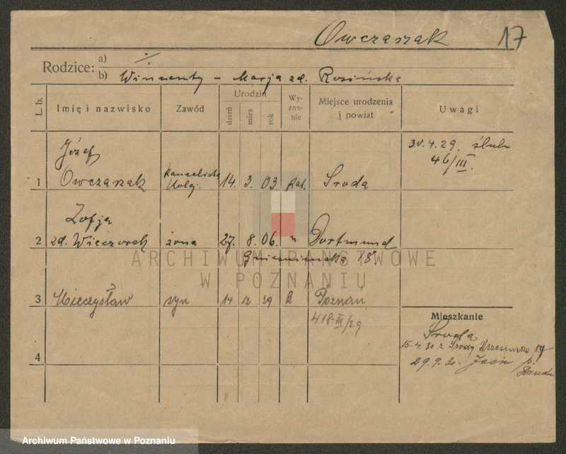 Obraz 17 z jednostki "Owczarzak - Ożyński"