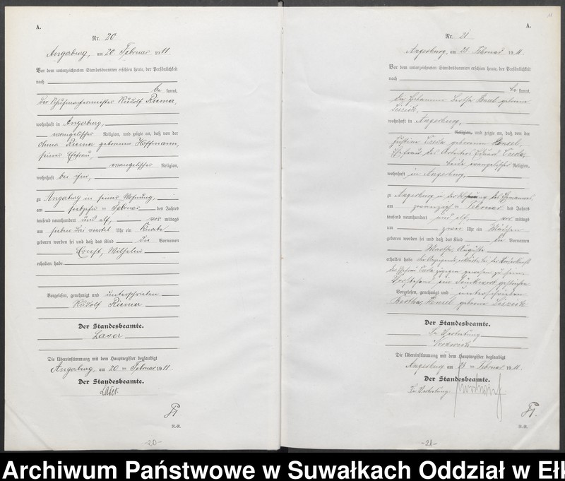 image.from.unit.number "[Geburts-Register (Neben-Register) Standesamt Angerburg]"