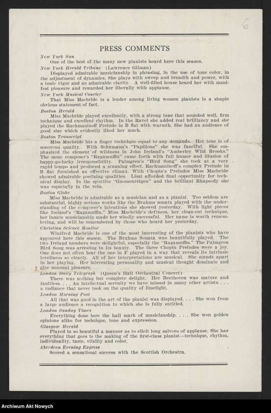 image.from.unit.number "Macbride Winifred - Quatuor du Flonzaley (programy)"