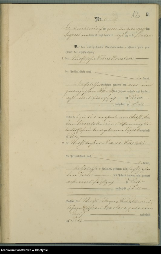 image.from.unit.number "Heiraths-Haupt-Register Nr 1 - 14"