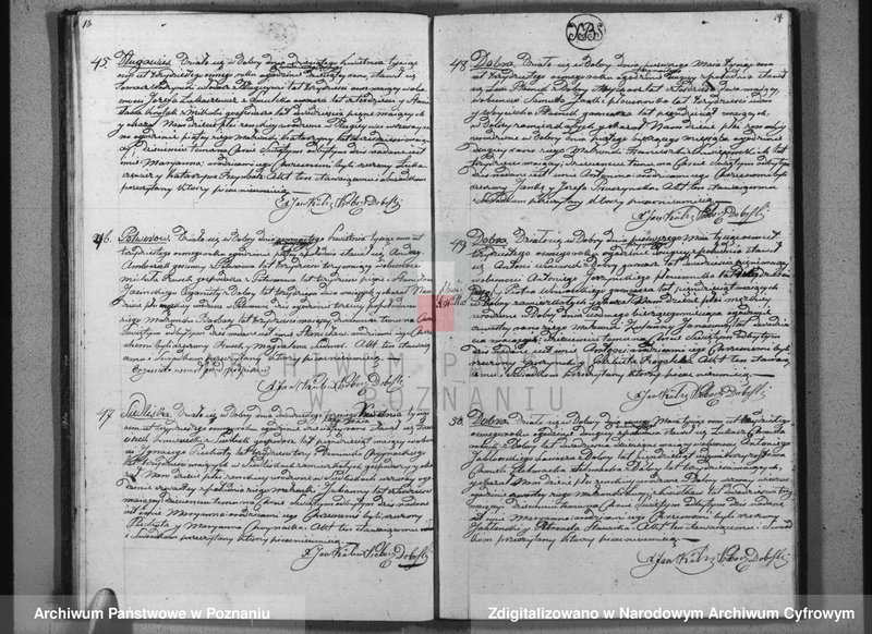 Obraz 11 z jednostki "Księga urodzeń, małżeństw i zgonów"