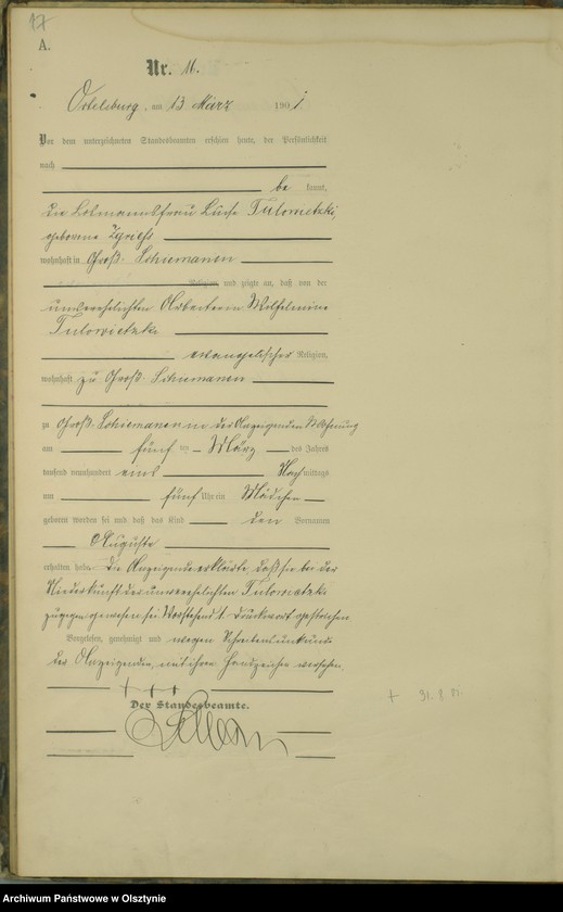 image.from.unit.number "Geburts-Haupt-Register Nr 1 - 85"