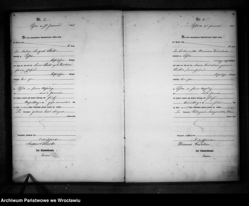 image.from.unit "Księga urodzeń Leśnica (Deutsch Lissa) 1875"