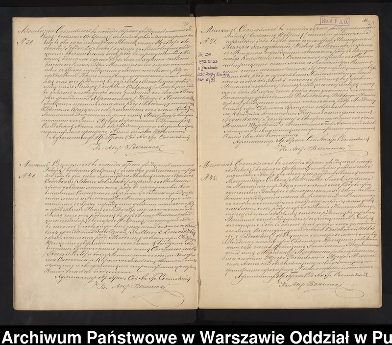 image.from.unit.number "Akta urodzeń, małżeństw i zgonów"