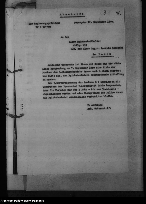 Obraz 13 z jednostki "Staats - Domänen. Allgemeiner Schriftwechsel"