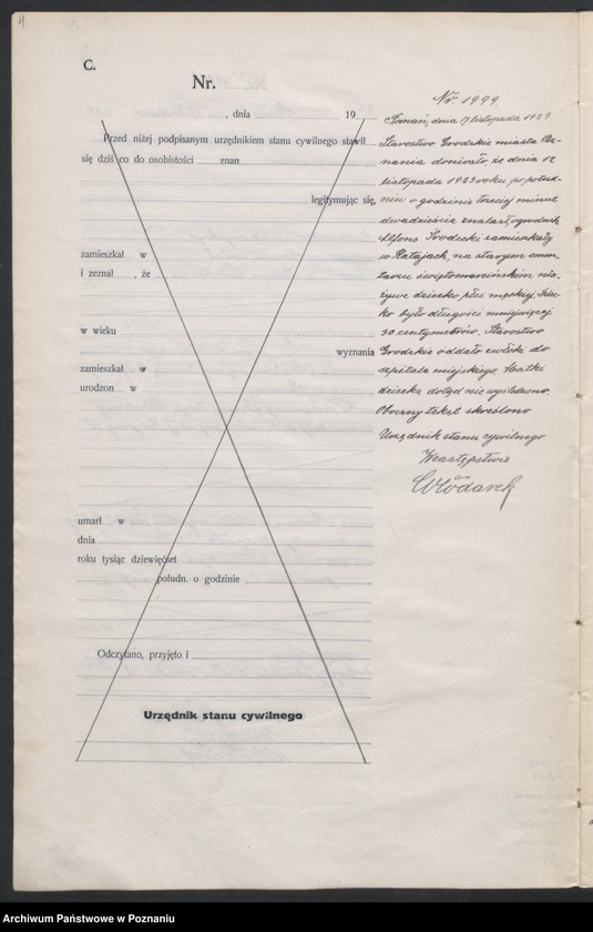 image.from.unit.number "Księga miejscowa zgonów tom V [Rejestr główny zgonów]"