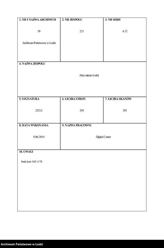 Obraz 1 z jednostki "[Spis ludności Łodzi] Wolsztajn - Wołoszyński"