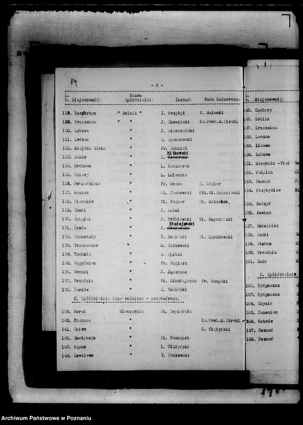 Obraz 18 z jednostki "/Związek Spółdzielni Zarobkowych i Gospodarczych im. ks. Piotra Wawrzyniaka w Poznaniu/"