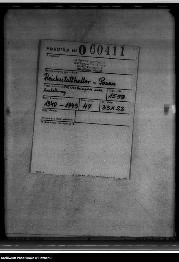 Obraz 2 z jednostki "Bewerbungen um Anstellung"