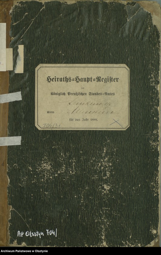 image.from.unit.number "Heiraths-Haupt-Register Nr 1 - 13"