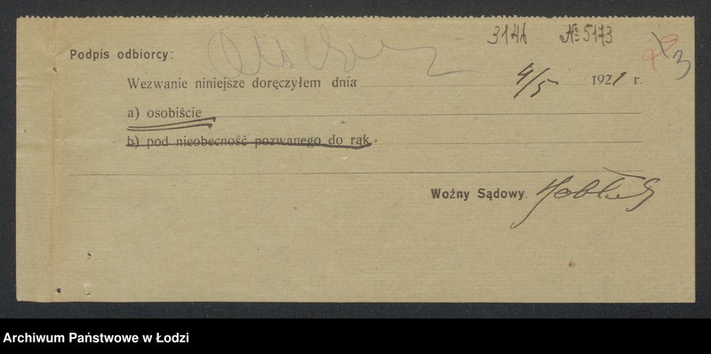 Obraz 5 z jednostki "Abracham Cweigenbaum- zakład jubilerski"