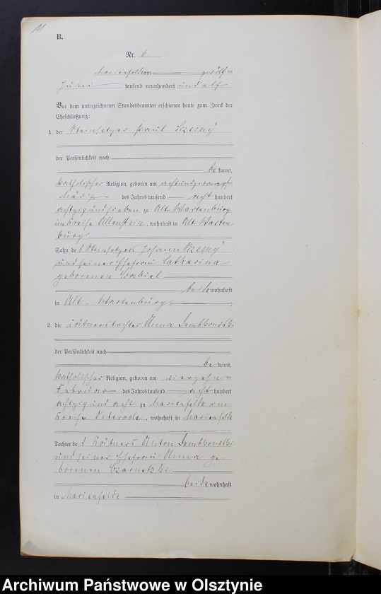 image.from.unit.number "Heiraths-Neben-Register Nr 1 - 12"