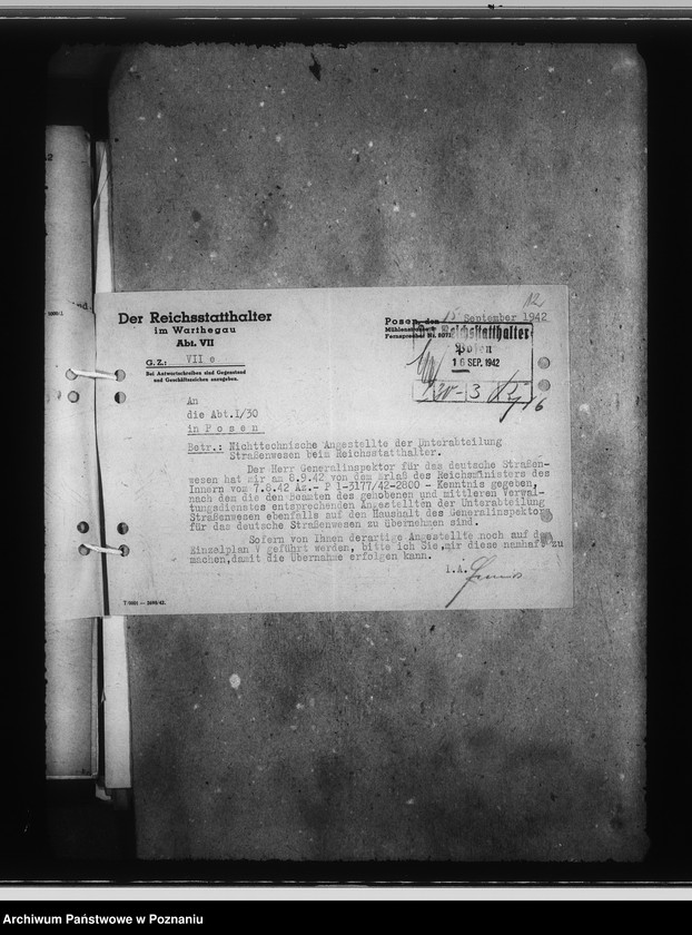 Obraz 16 z jednostki "Voranschlag zum Haushalt 1944"