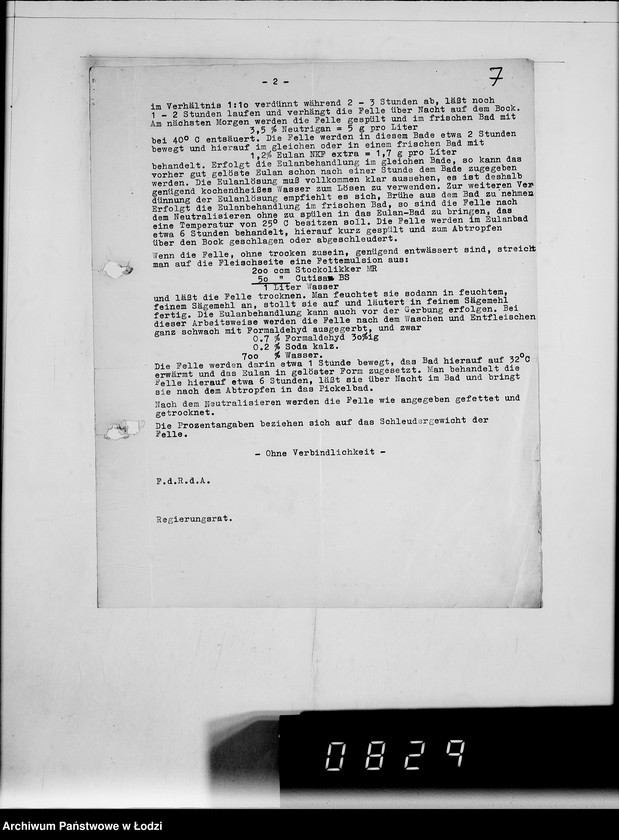 Obraz 11 z jednostki "5005 Kriegsauftrag 5121-304.843 1000 Stück Wachtpost Pelze HBA- Berlin"