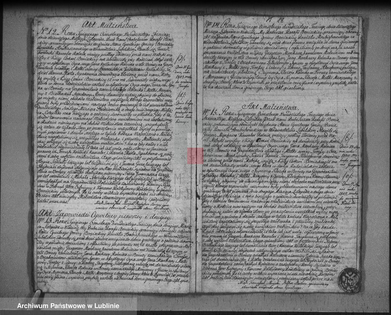 image.from.unit.number "Księga urodzeń, zapowiedzi, małżeństw i zgonów"