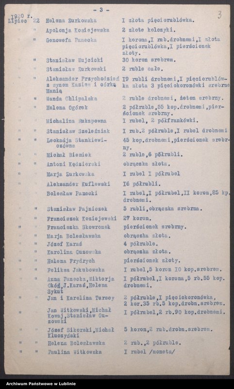 image.from.collection.number "Wojewódzki Komitet Obrony Narodowej w Lublinie - zadania w obliczu wojny 1920 r."