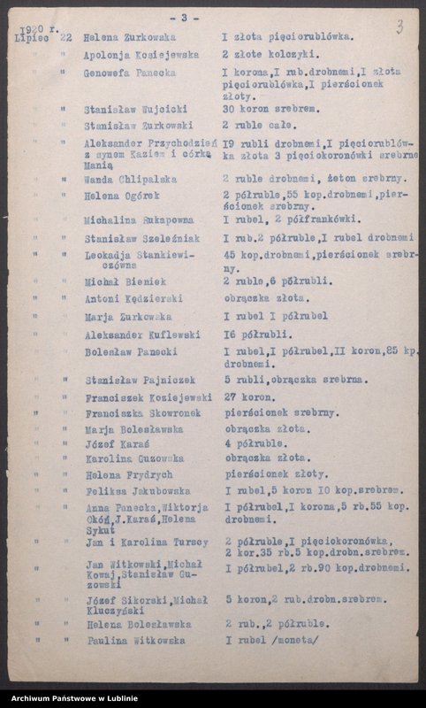 image.from.collection.number "Wojewódzki Komitet Obrony Narodowej w Lublinie - zadania w obliczu wojny 1920 r.111"