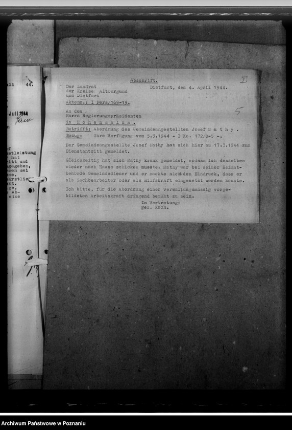 Obraz 9 z jednostki "Gansl, Mathy, Purkhart - urzędnicy"