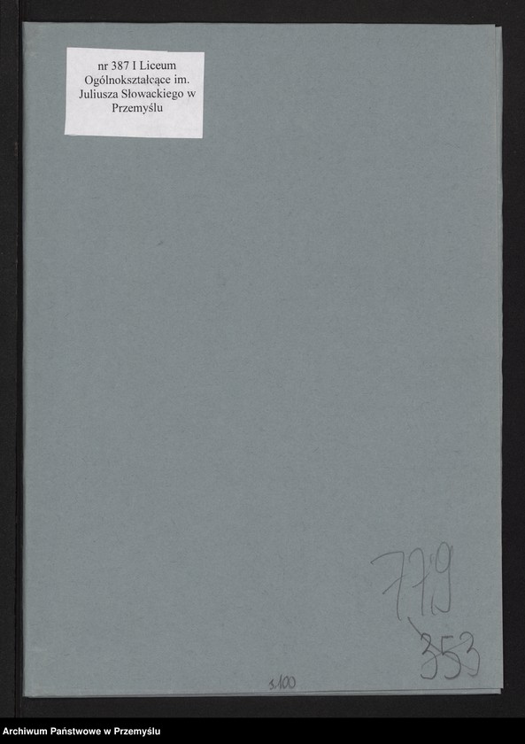 image.from.unit.number "IX Sprawozdanie Dyrekcji C.K. Gimnazjum V. w Krakowie za rok szkolny 1914/15"