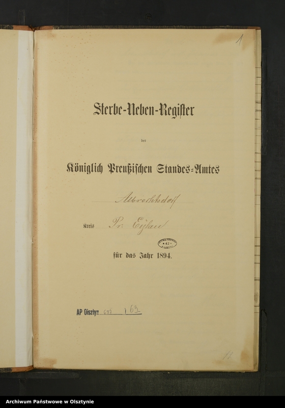 image.from.unit.number "Sterbe-Neben-Register Nr 1 - 49"