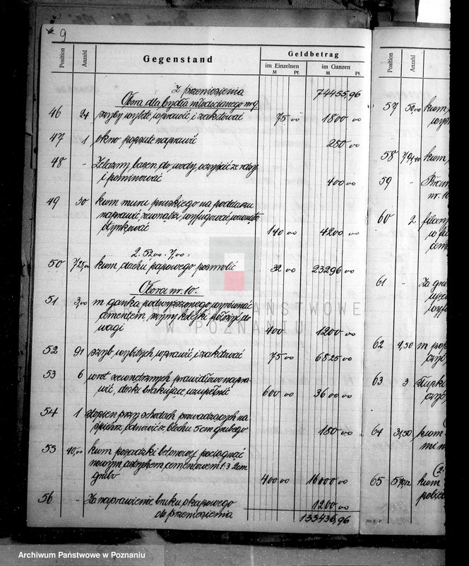 Obraz 13 z jednostki "Sprawy budowlane majątku Kunowo powiat inowrocławski"