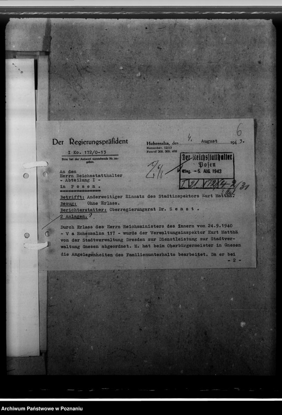 Obraz 10 z jednostki "Schrolle, Ernst; Matthä, Kurt - urzędnicy"