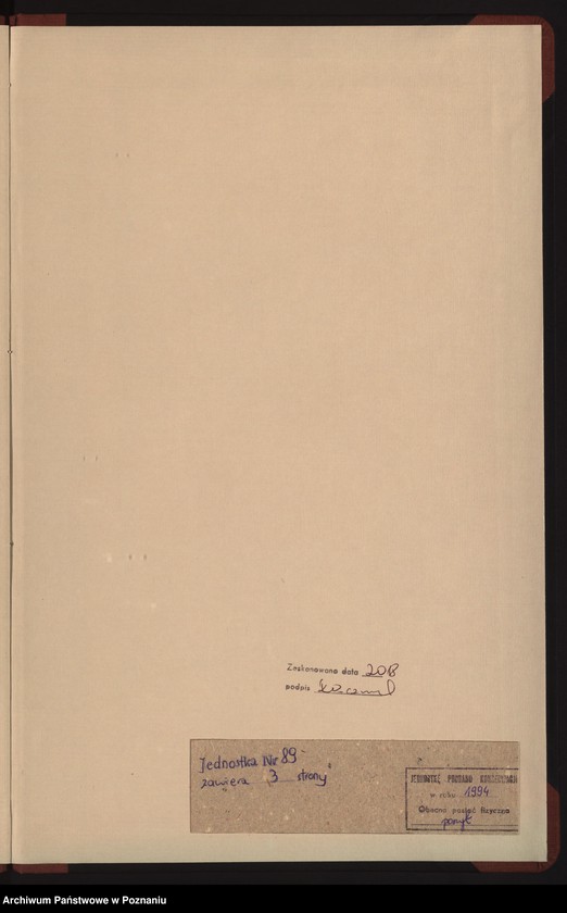 Obraz 5 z jednostki "Duplicat mortuorum"