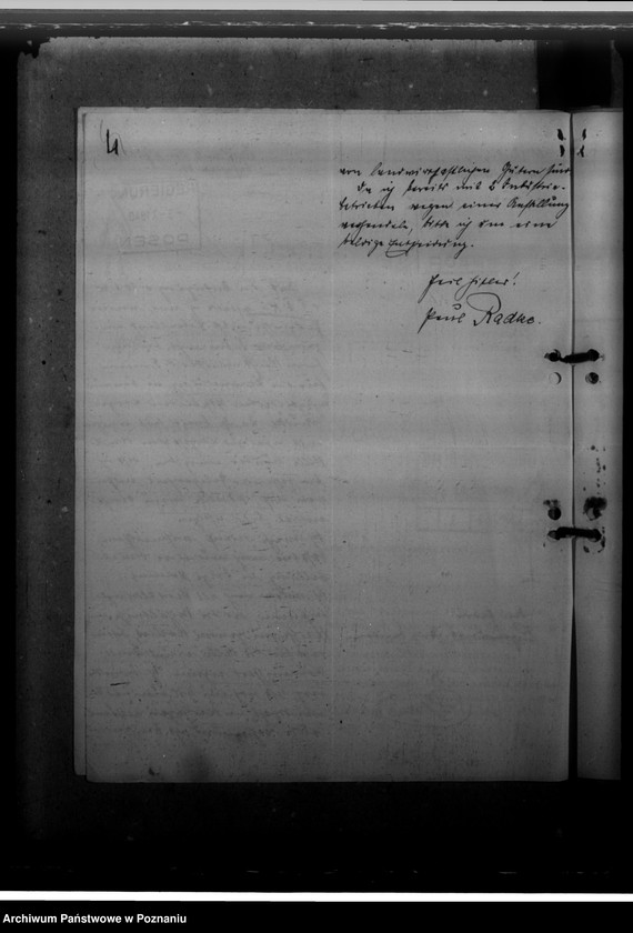 Obraz 8 z jednostki "Bewerbungen um Anstellung im Beamtendienst"