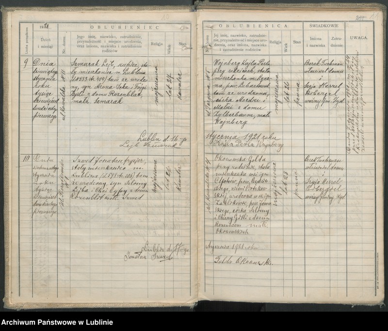image.from.unit.number "Księga małżeństw"