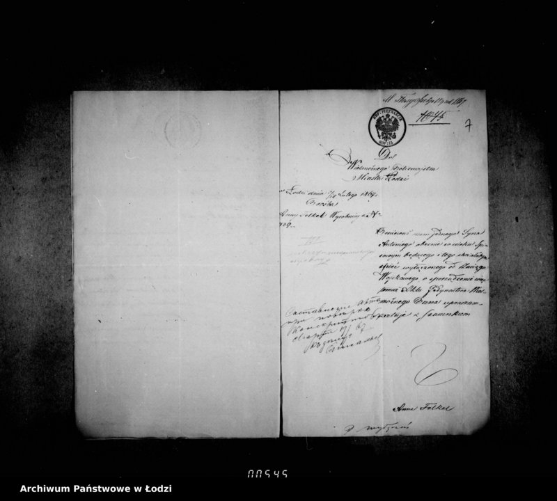 Obraz 13 z jednostki "Akta w przedmiocie dowodów do wyłączeń"