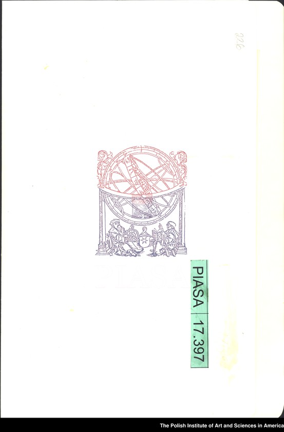 image.from.unit.number "General PIASA correspondence (1955). Letters of Florian Znaniecki and Witold Gombrowicz"