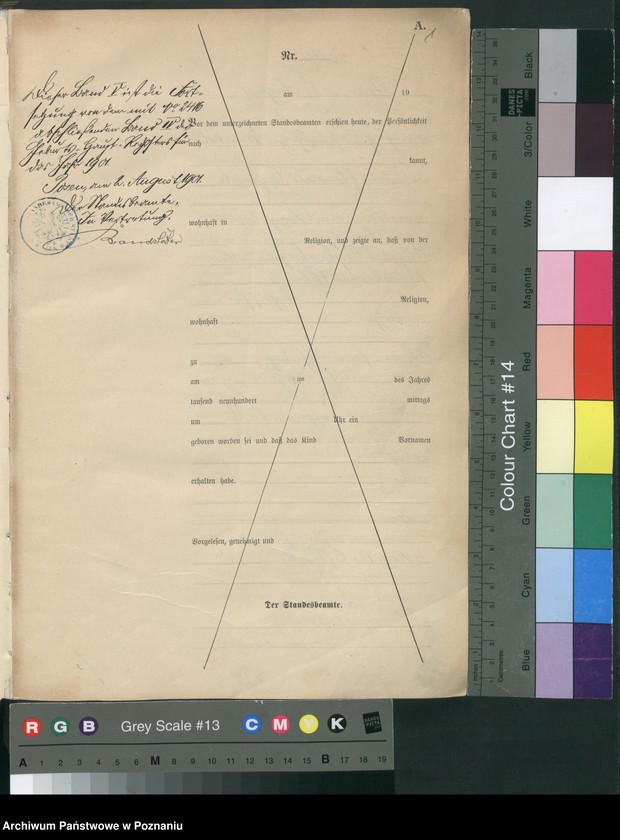 Obraz 4 z jednostki "Księga miejscowa urodzeń t. V"