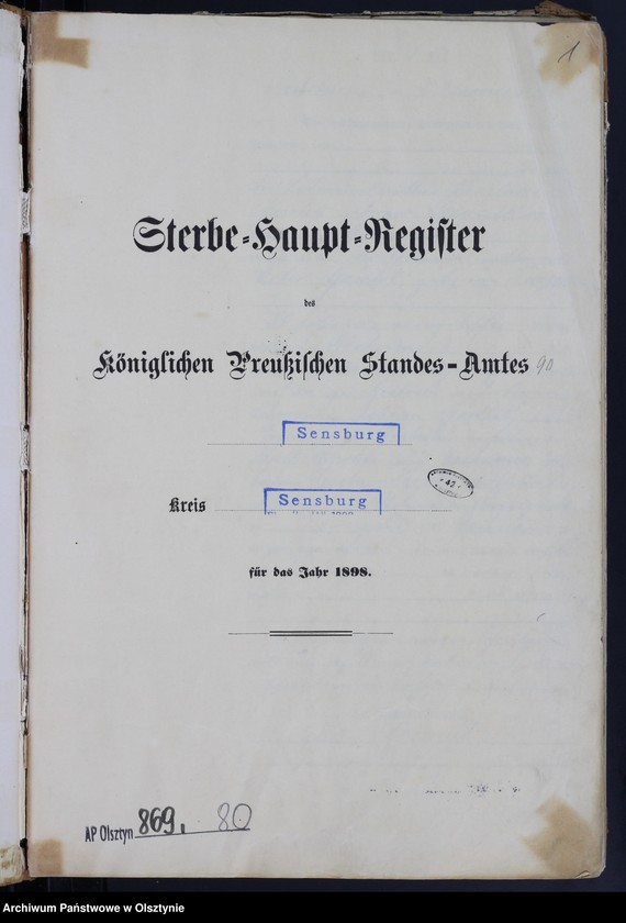 image.from.unit.number "Sterbe-Haupt-Register Nr 1 - 227"