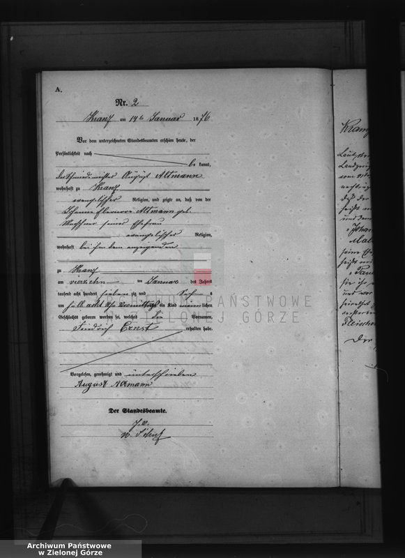 Obraz 6 z jednostki "Geburts-Haupt-Register"