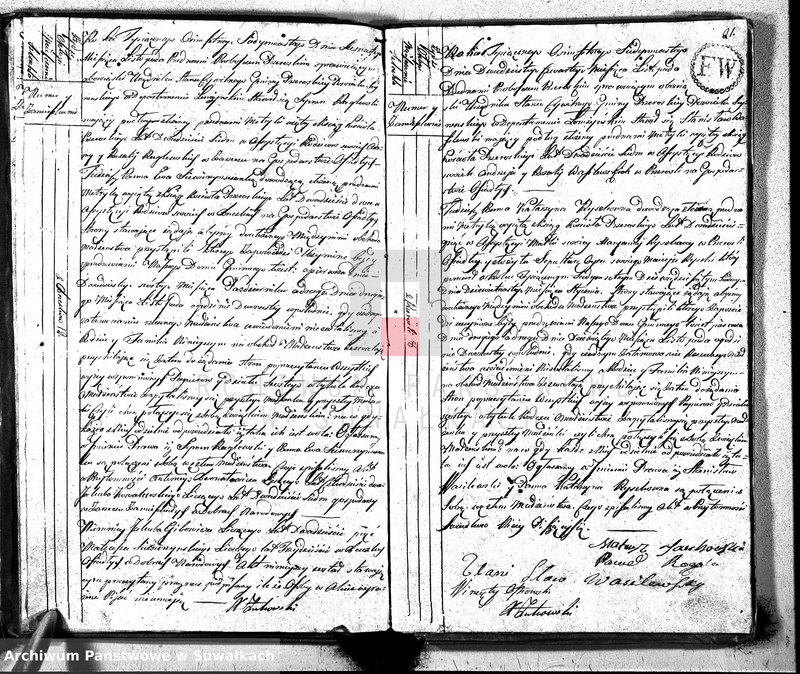 image.from.unit.number "Akta Gminy Przeroslskiey Zaślubionych od Dnia 1-wszego Stycznia Roku 1817"