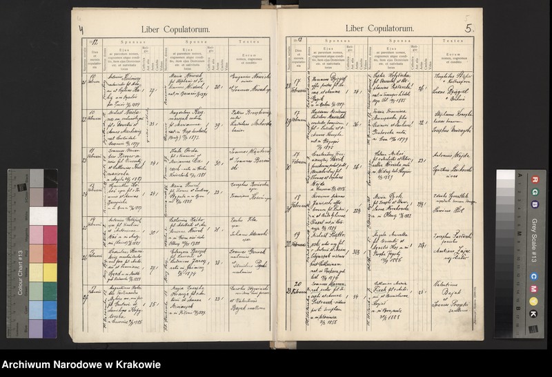 Obraz 6 z jednostki "[Księga małżeństw z lat 1900-1912]"