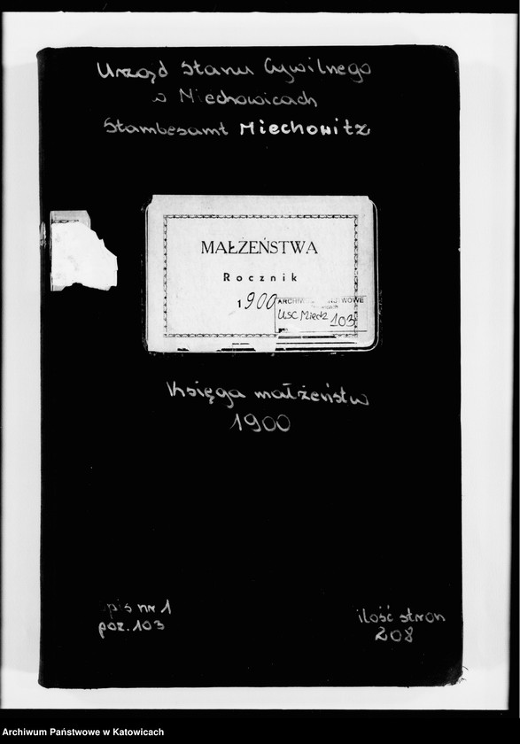 image.from.unit.number "Księga małżeństw nr 1-101"