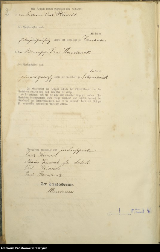 image.from.unit.number "Heiraths-Haupt-Register Nr 1 - 16"