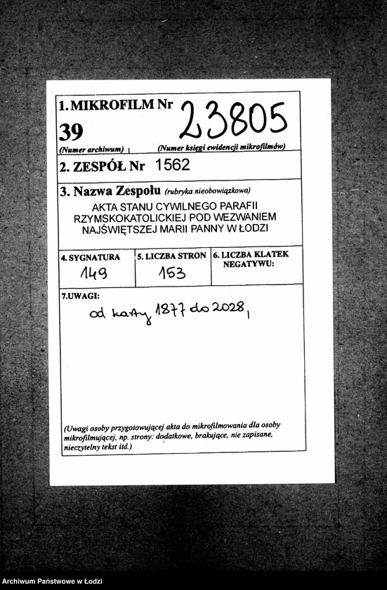 Obraz 2 z jednostki "Akta małżeństw"