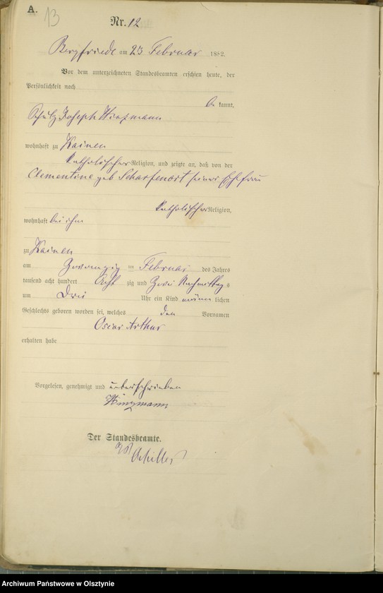 image.from.unit.number "Geburts-Haupt-Register Nr 1 - 106"