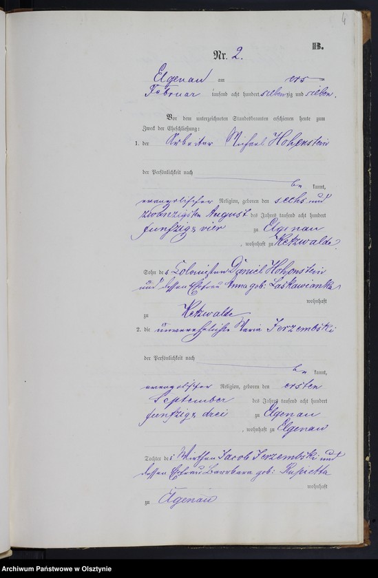 image.from.unit.number "Heiraths-Neben-Register Nr 1 - 20"