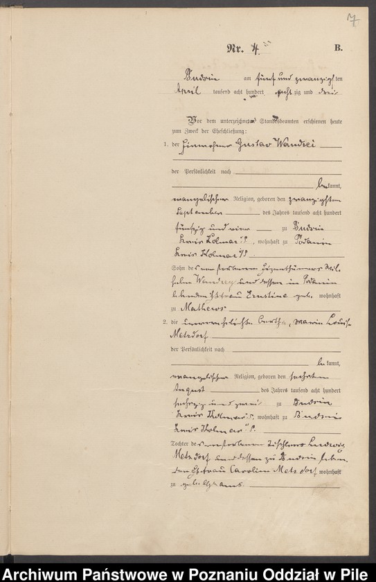 image.from.unit.number "Księga małżeństw"