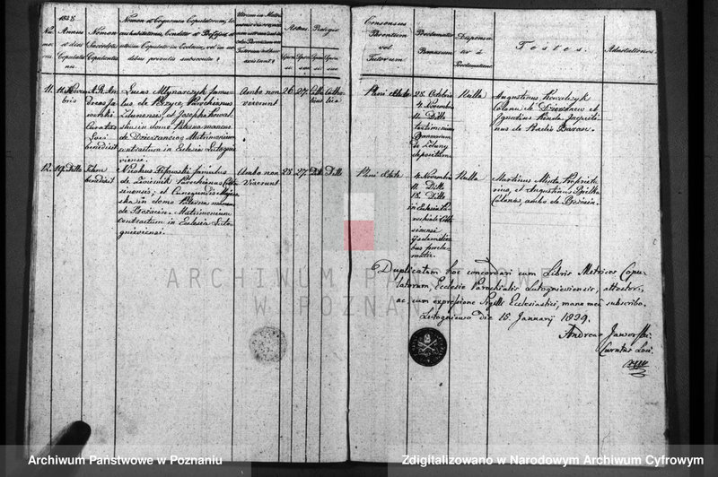 image.from.unit.number "Duplicatum baptisatorum, copulatorum, mortuorum"