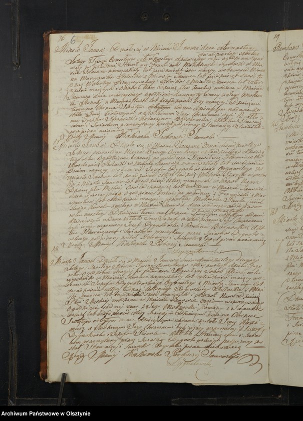 image.from.unit.number "Akta Urodzenia, Małżeństw, Zeyścia Parafij Janowskiej Powiatu Przasnyskiego Gubernij Płockiej z Roku 1849"