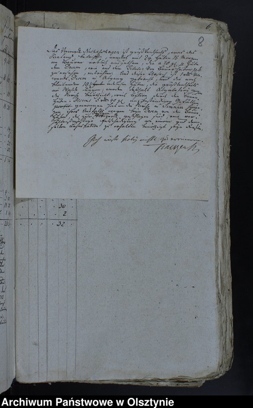 image.from.unit.number "Jahr Rechnung aller Einnahme und Ausgabe der Jäskendorffschen Kirche"