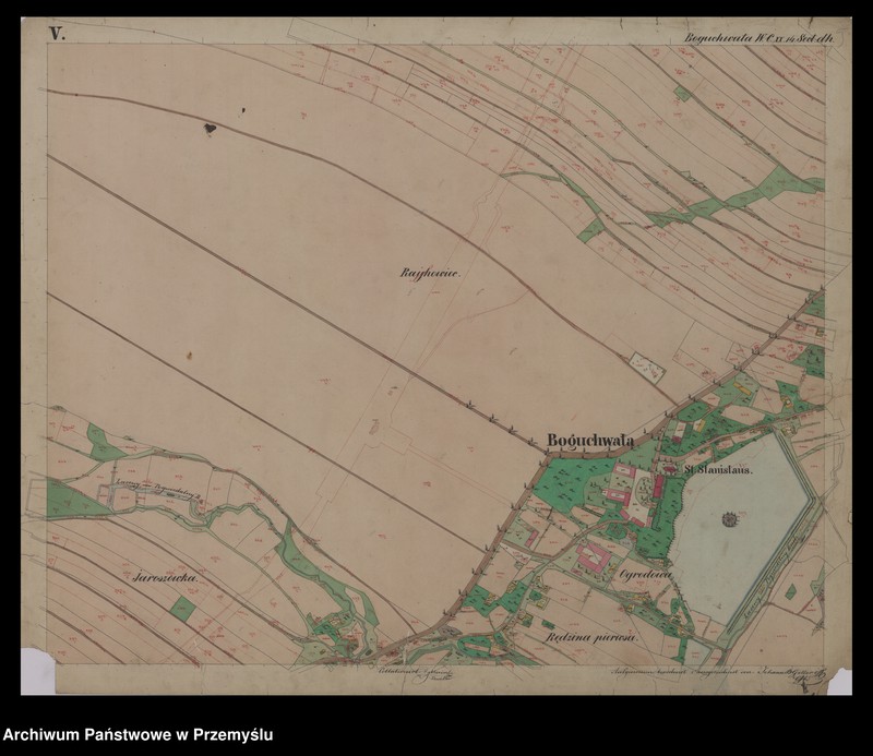 image.from.unit.number "Dorf Boguchwała in Galizien Rzeszower Kreis"
