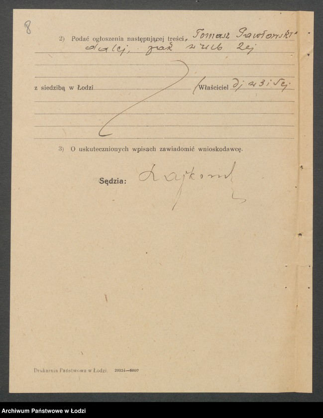 Obraz 10 z jednostki "Tomasz Pawłowski – sklep rzeźniczy"