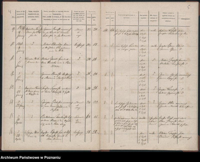 Obraz 5 z jednostki "Księga małżeństw"