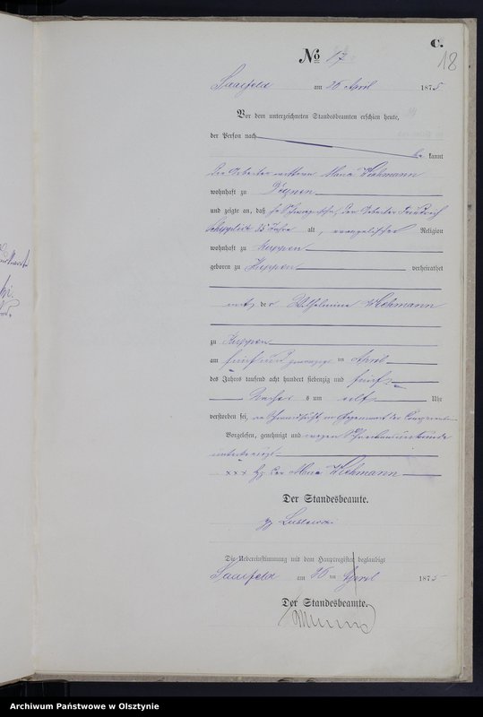 image.from.unit.number "Sterbe-Neben-Register Nr 1 - 32"